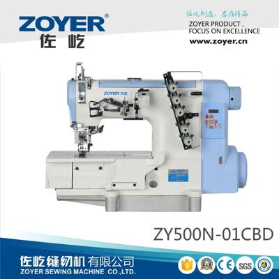 大方头三针五线一体直驱绷缝机 打边机佐屹缝纫机sewing machine
