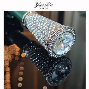 yueskin羽琴复古女伞晴雨两用权杖满天星镶钻伞高级感轻奢