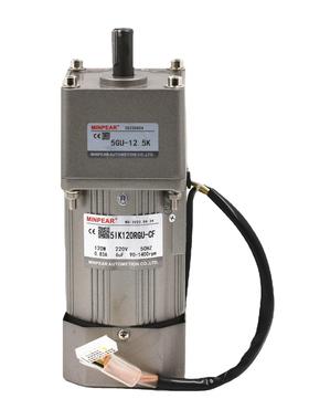 现货 单相220V交流电机 调速电机 5IK120RGU-CF 120W调速小马达