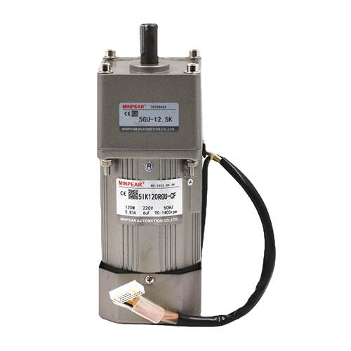 现货 单相220V交流电机 调速电机 5IK120RGU-CF 120W调速小马达