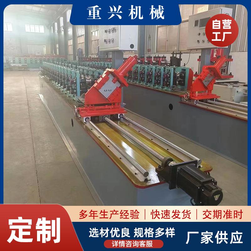 大棚卡槽机缩口 不锈钢管加重弯管器 弯管机自动冲孔机械