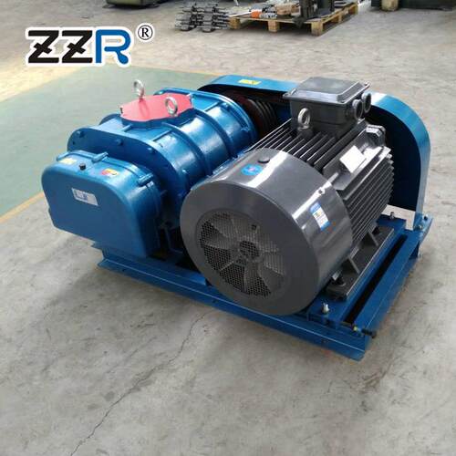 三叶罗茨鼓风机ZZR200低噪音厂家供应污水处理渔业机械曝气增氧Q