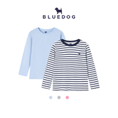 基础T恤两件套儿童基础款 BLUEDOG 蓝狗25FW秋童装 上衣舒适百搭