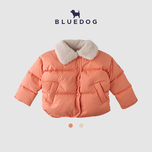 BLUEDOG韩国进口冬季毛领羽绒服