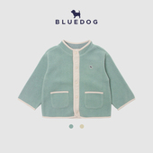 秋冬男女童薄款 BLUEDOG 蓝狗韩国童装 百搭夹克儿童外套上衣
