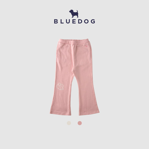韩国BLUEDOG蓝狗儿童微喇裤