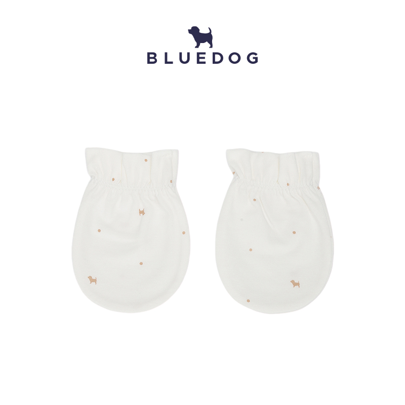 BLUEDOG竹纤维护手套婴童防抓脸
