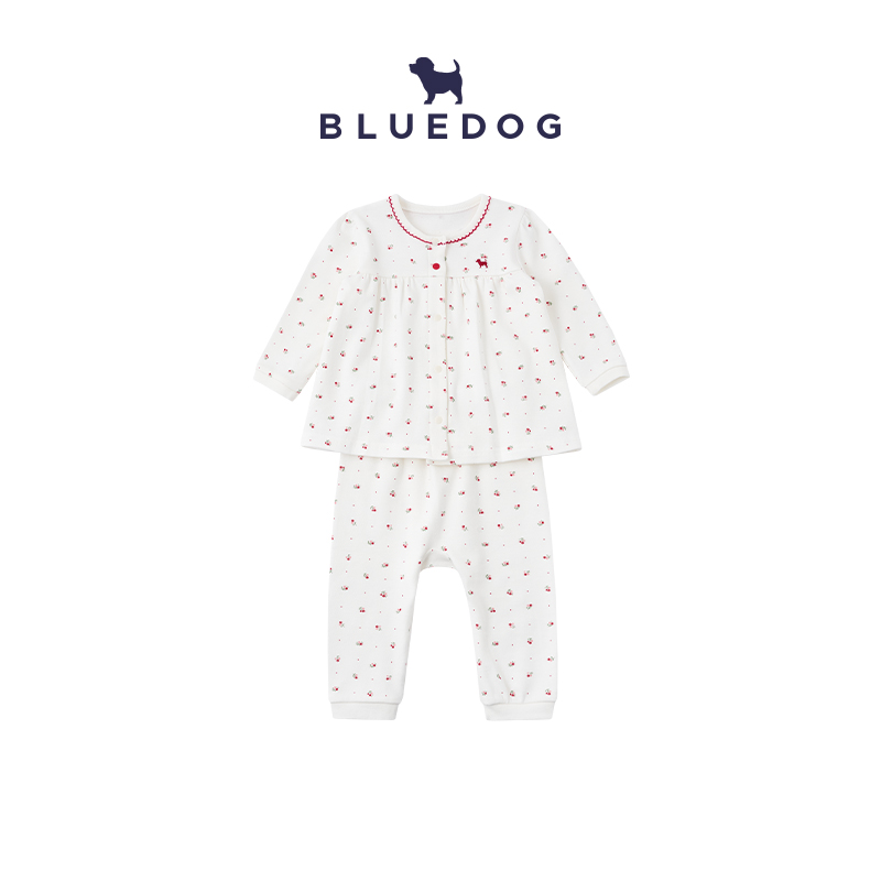 BLUEDOG可爱莓果莫代尔内衣套装