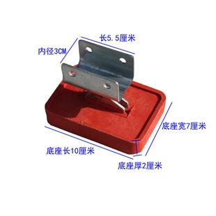 升降梯子活动脚铝合金梯子脚垫防滑加厚活动脚套单梯直梯配件