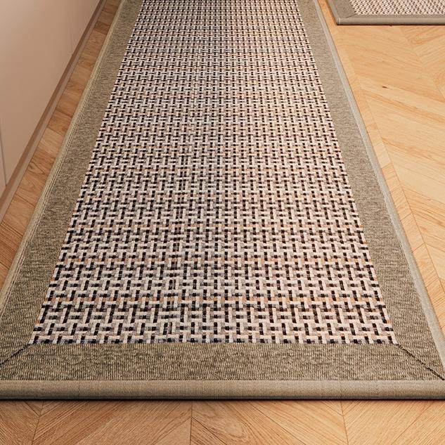 厨房地垫防滑防油防水地毯免洗可擦家用长条垫子耐脏门垫吸水之军