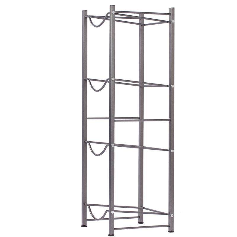 心家宜办公室家用4层5加仑桶装水置物架