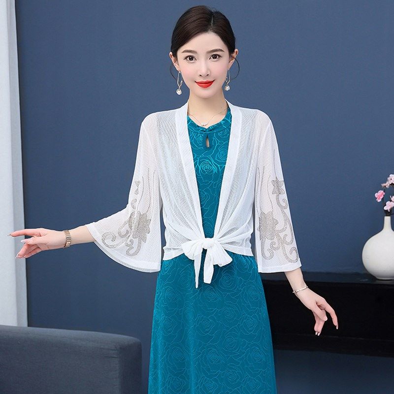 冰丝防晒衣女2023新款夏季薄款短外套披肩外搭配吊带裙子薄纱上衣,女装/女士精品,短外套,淘宝优惠券,粉丝福利购,淘宝优惠卷