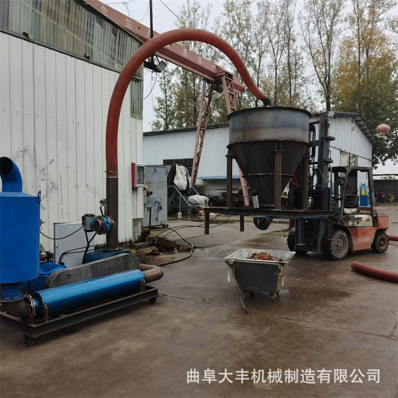 30KW真空吸污泵 泥浆砂石料负压吸料机 含水物料泥浆输送机