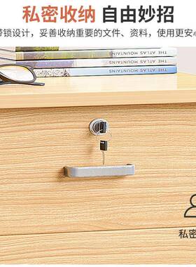 文件P106BP1柜办公柜带锁储纳柜办物室柜子边柜矮公柜收侧柜打印