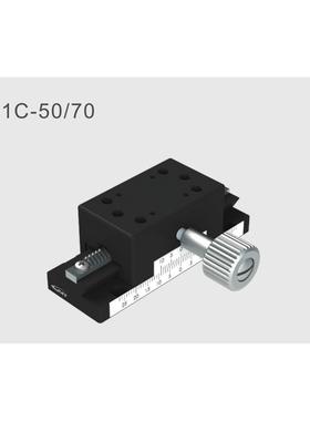 轴鸠燕尾槽视觉微调尾滑台MC1C50/MC1C-7993X0/MC1C-100位-移工作