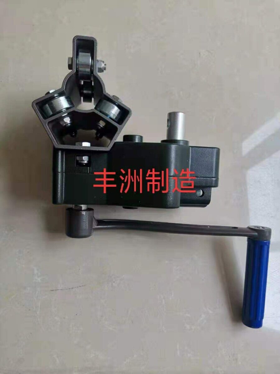 厂家生产大棚配件手动卷霸侧顶卷膜器电动手摇韩式卷膜器