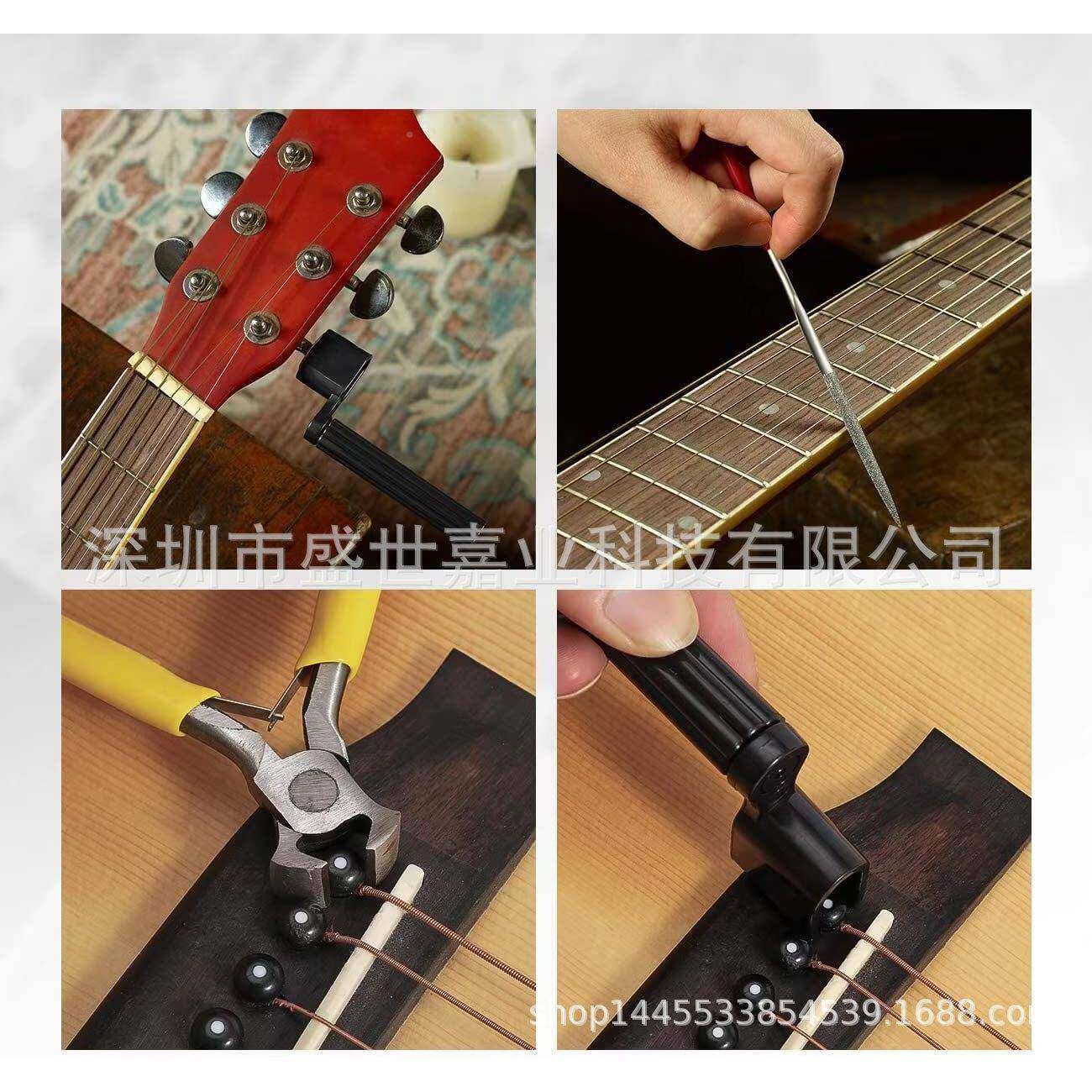 77维套他修工具套装吉他维护保养ERO吉件工具大全吉他维修配件