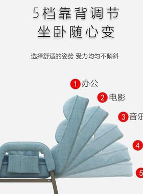 电脑书椅家用沙发PDD16241椅宿舍折叠休久闲椅椅房卧室办公椅坐舒