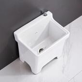 家能用多功拖智净小型户卫生间墩布池清501洗外阳台陶瓷拖把池地