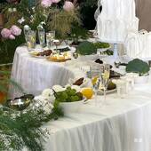 新款 型铁艺甜品桌婚礼布置弧户形S蛋糕展示架外婚圆569庆形甜品台