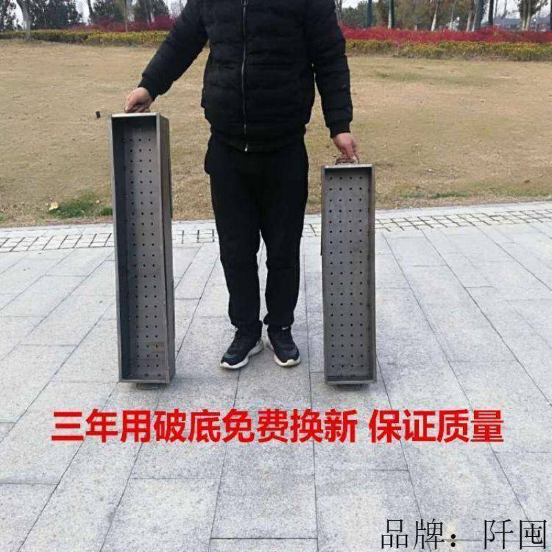 烧烤炉加厚钢板木炭烧烤架子家用户外烤肉老式加重焊接野外摆摊炉