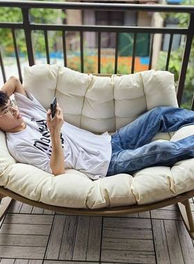 摇懒人大人摇椅沙发家椅躺卧椅室客厅沙发DD102181摇网红休闲单人