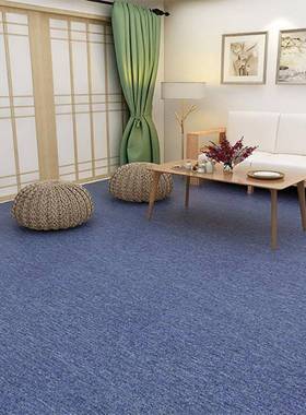 7YF办公地铺毯楼梯F7668S5H满全铺家用水泥地卧室客0厅室纯灰色整