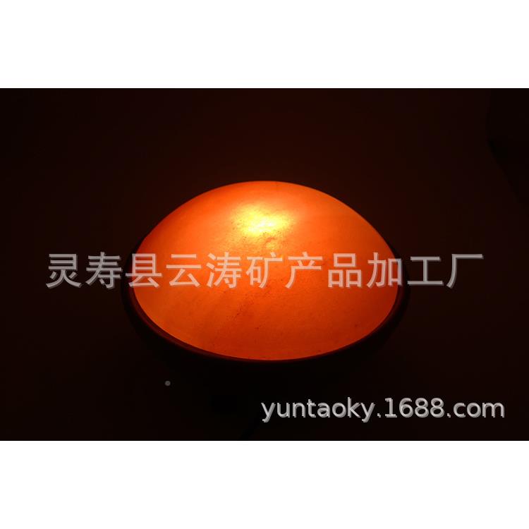 基坦喜马拉雅水晶岩玫瑰岩盐脚足板疗板盐灯TU送长巴辈摆斯件夜灯