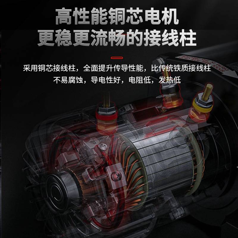 2000磅车载电动绞盘 越野车牵引自救小吊机12v24v便携自锁铰