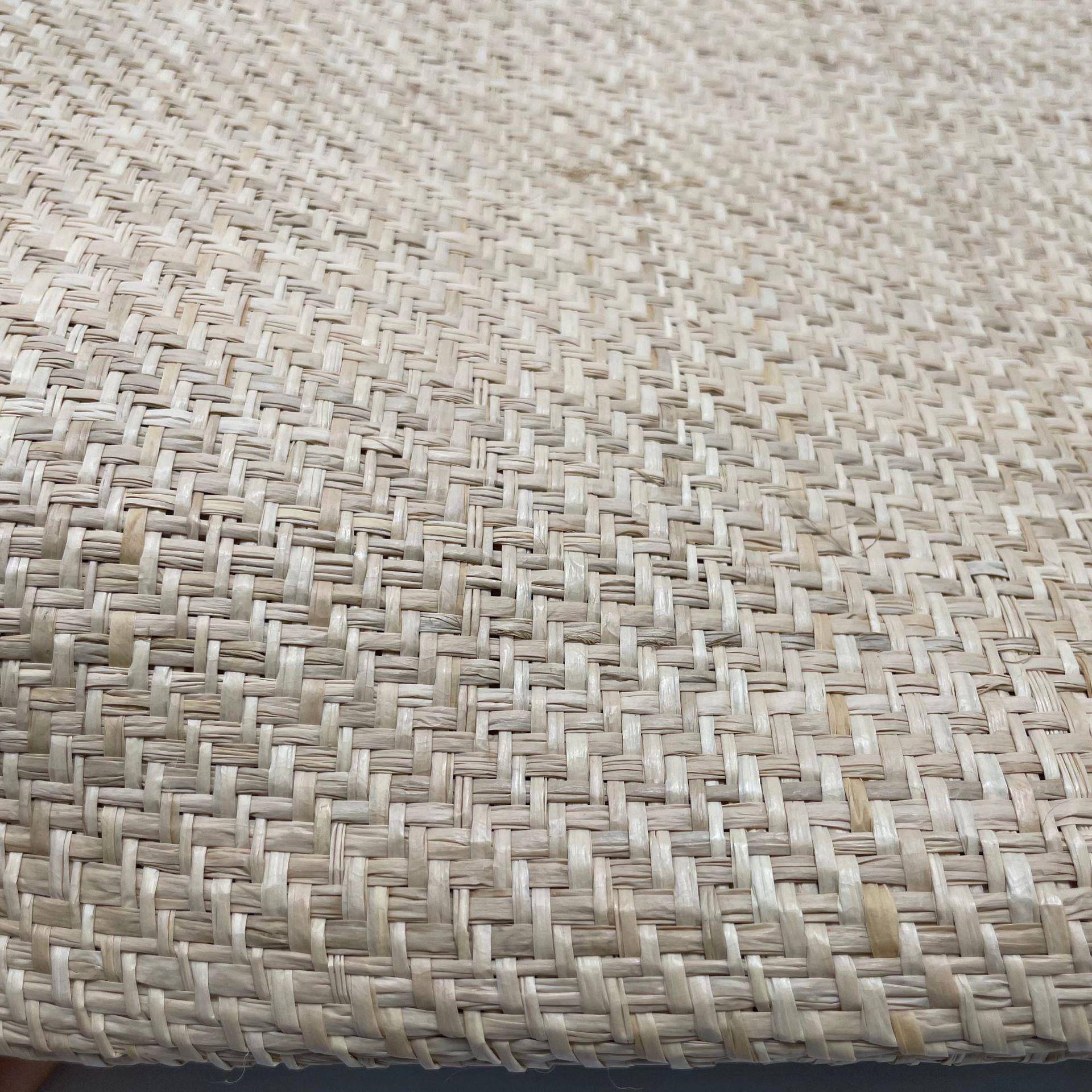 手工编织席子草席吊纹顶材装饰装修天然拉菲草席7藤字粗灯25罩料