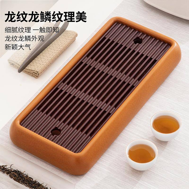 新排水储水两小型用电木茶盘家用款高250565端茶具电胶木干泡小茶