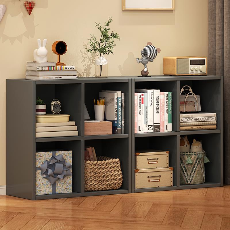 F76965HSI1架落书地置物架格子收纳客柜子储物柜家用阅卧室读架厅