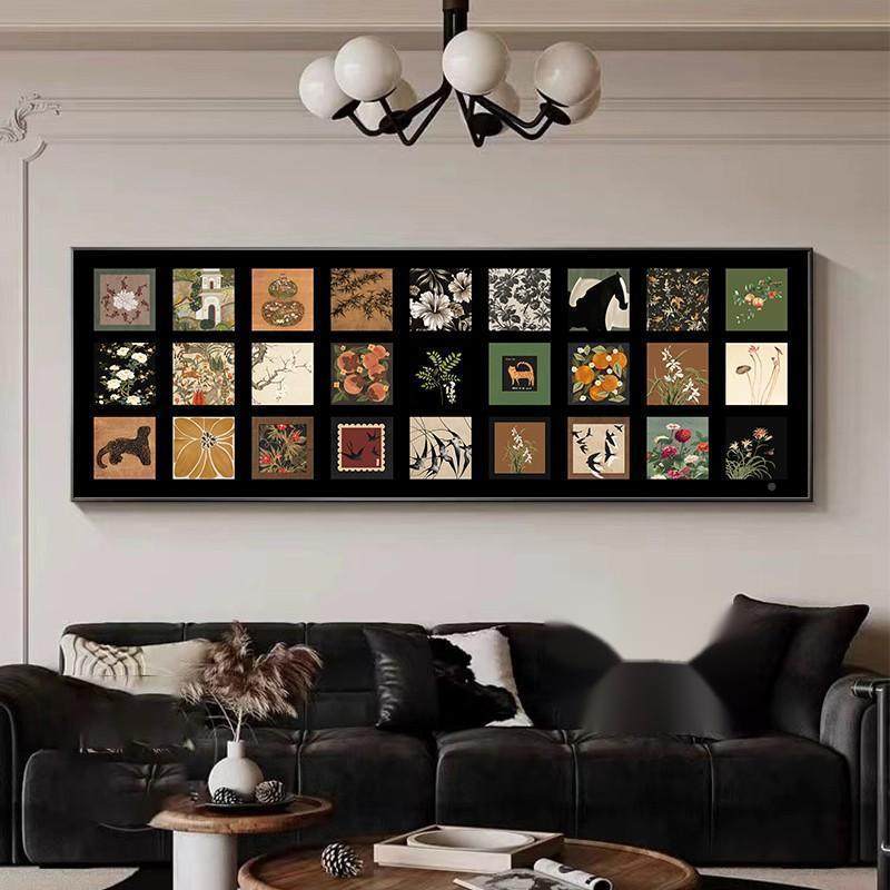 装新复发古客厅饰画VAI墙新款头挂画古风墙壁画客厅沙美床式挂画,家居饰品,现代装饰画,淘宝优惠券,粉丝福利购,淘宝优惠卷