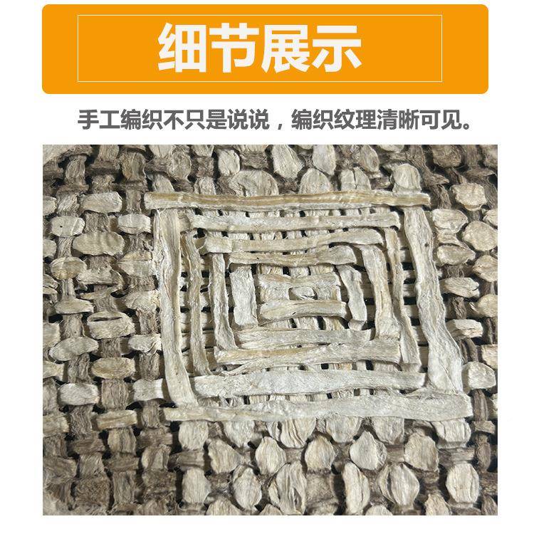 艺术树沙皮画奶公油风厅客厅发装SP-006饰画纯手工编织画办室走廊