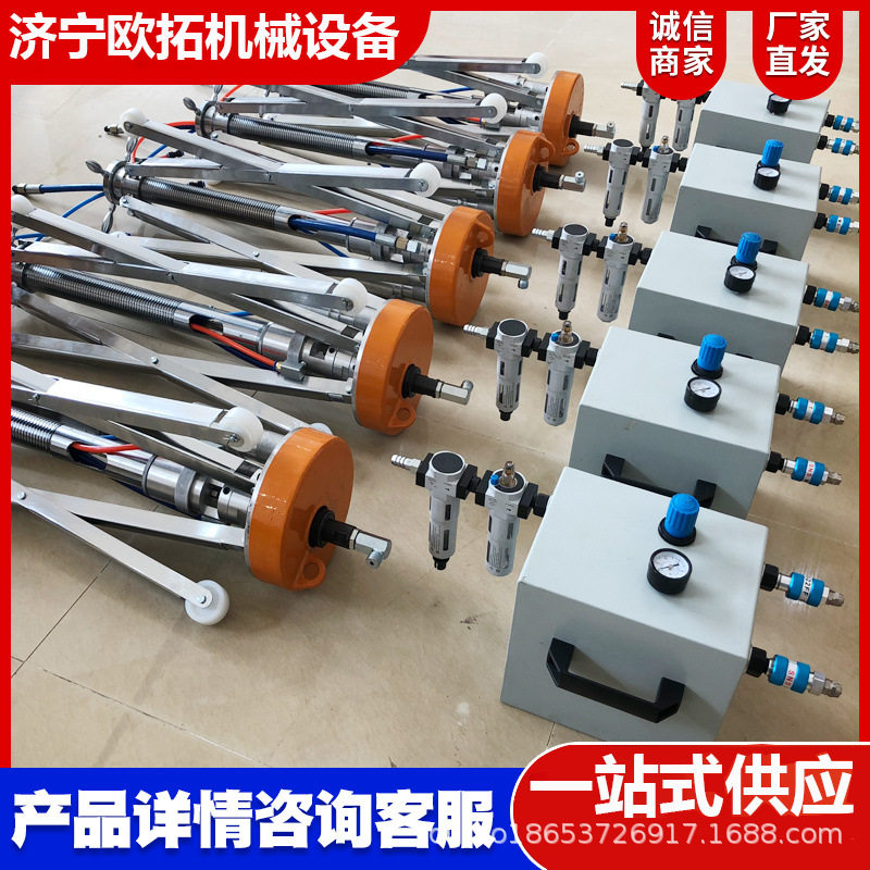 50-1200管道内壁喷涂机 喷砂器管道内孔内壁喷漆喷涂机除锈机