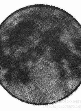 简画笔绕线子画QAD钉画弦丝画纱线成品装饰画