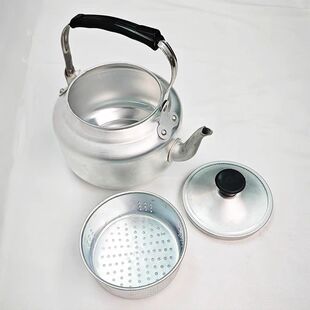 老式 铝壶茶壶烧水壶烫酒壶泡茶壶迷你小茶壶带过滤网饭店饭馆可用