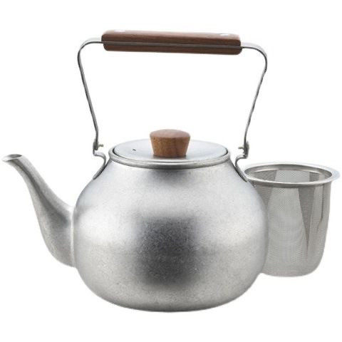 不锈钢复古磨砂冲泡茶壶