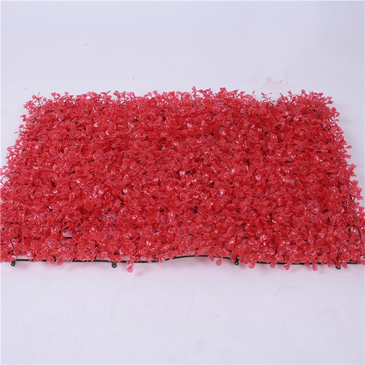 直销新款 仿真米兰草坪 彩色草坪 工程围挡造型植物墙 装饰假绿植