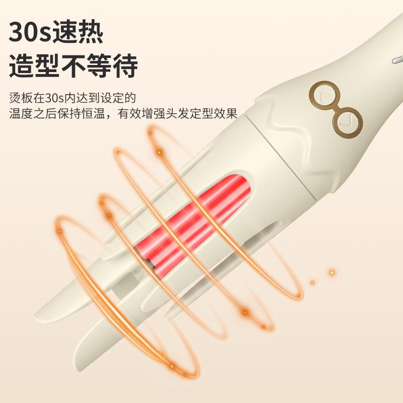 直销新款跨境全自动卷发棒6MM负离子不伤发定型大波浪卷发神器电