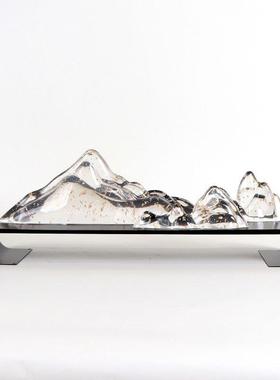 直销新款现代新中式创意云山工艺品摆件客厅电视柜玄关茶室样板间