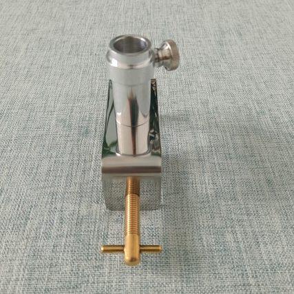 钓台配件拉饵盆支架饵料盒万力横木用不锈钢黑拉垂钓用品