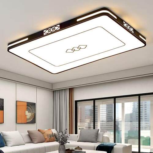 新款灯具简约现代全屋套餐组合灯具卧室客厅厨房长方形LED吸顶灯