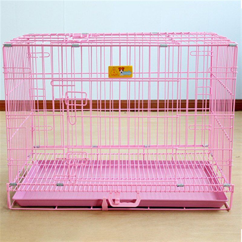 乐佳可折叠乐佳宠物狗笼子泰迪金毛萨摩哈士奇狗窝大型犬中小型犬