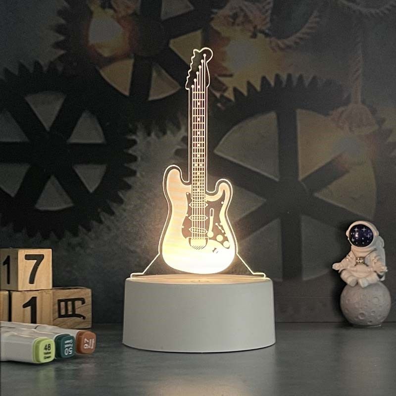 3D小夜灯亚克力台灯床头网红卧室柔光女生睡觉睡眠夜光浪漫插电款,家装灯饰光源,小夜灯,淘宝优惠券,粉丝福利购,淘宝优惠卷