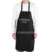 美发理发工作技师服防水防污单面围裙焗油围布大 中工服染发衣