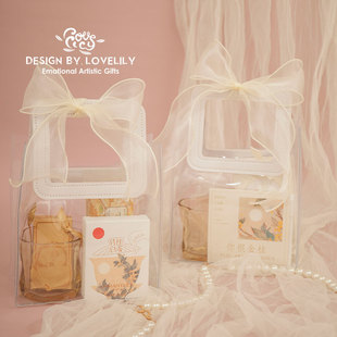 伴手礼女伴娘结婚实用新娘送婚宴宾客手提袋高级感回礼生日小礼品