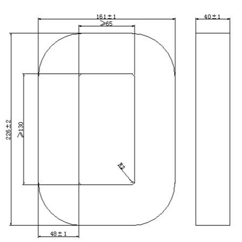 PG-226 铁基非晶电感器,变压器巨型,椭圆(CD型 U型)磁环铁芯