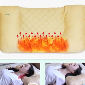 适之宝大唐护颈枕加热成人颈椎护理枕头荞麦硬枕芯可调舒适单人枕