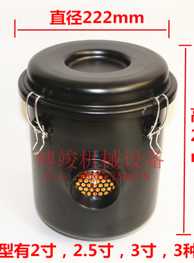 风机真空泵进气粉尘颗粒过滤器空气滤芯总成 F002 F003 F004 F006